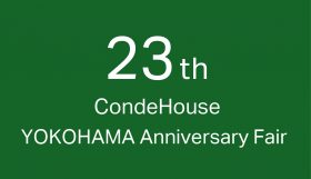 CONDEHOUSE YOKOHAMA Anniversary Fair 2021 開催